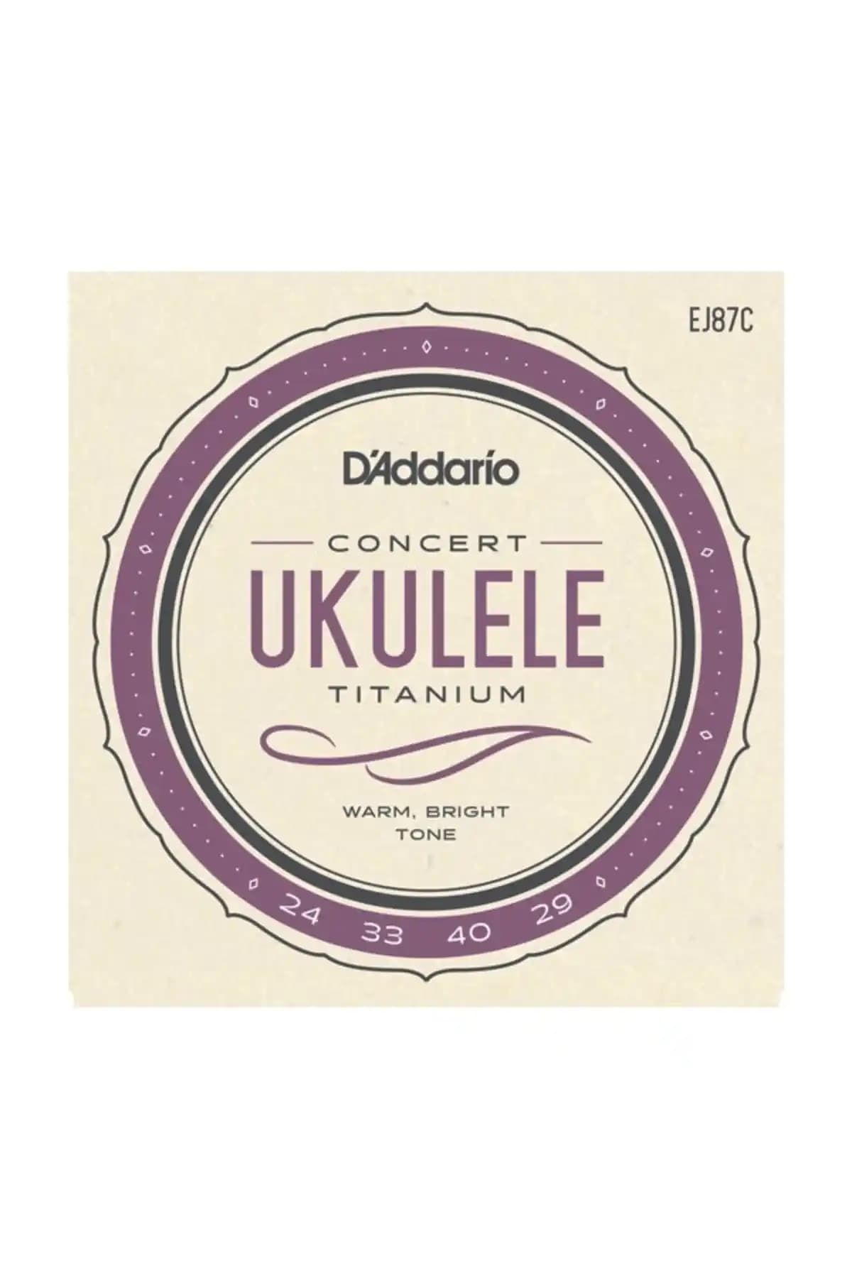 Genel Markalar EJ87C Konser Ukulele Teli Seti: Yüksek Kalite ve Parlak Ses Performansı