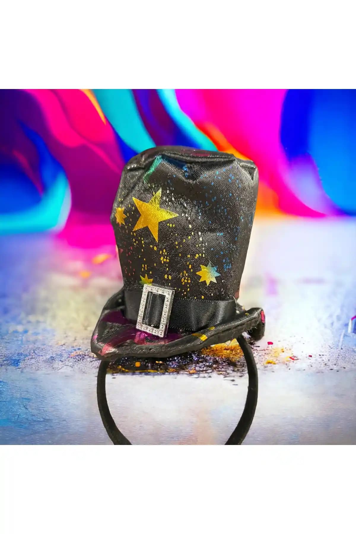 Happyland Halloween Şapka Şeklinde Desenli Parti Tacı: Eğlenceli ve Yaratıcı Etkinlik Aksesuarı