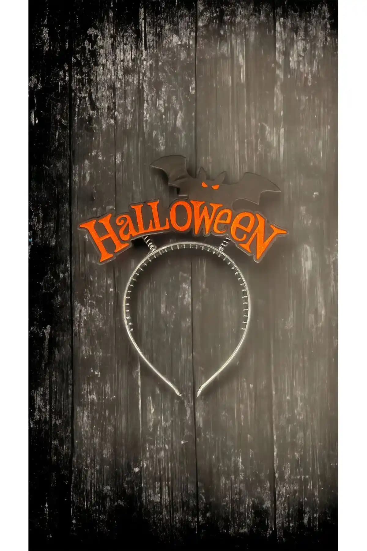 Happyland Turuncu Yarasa Taç ile Halloween Kutlamalarınıza Renk Katın