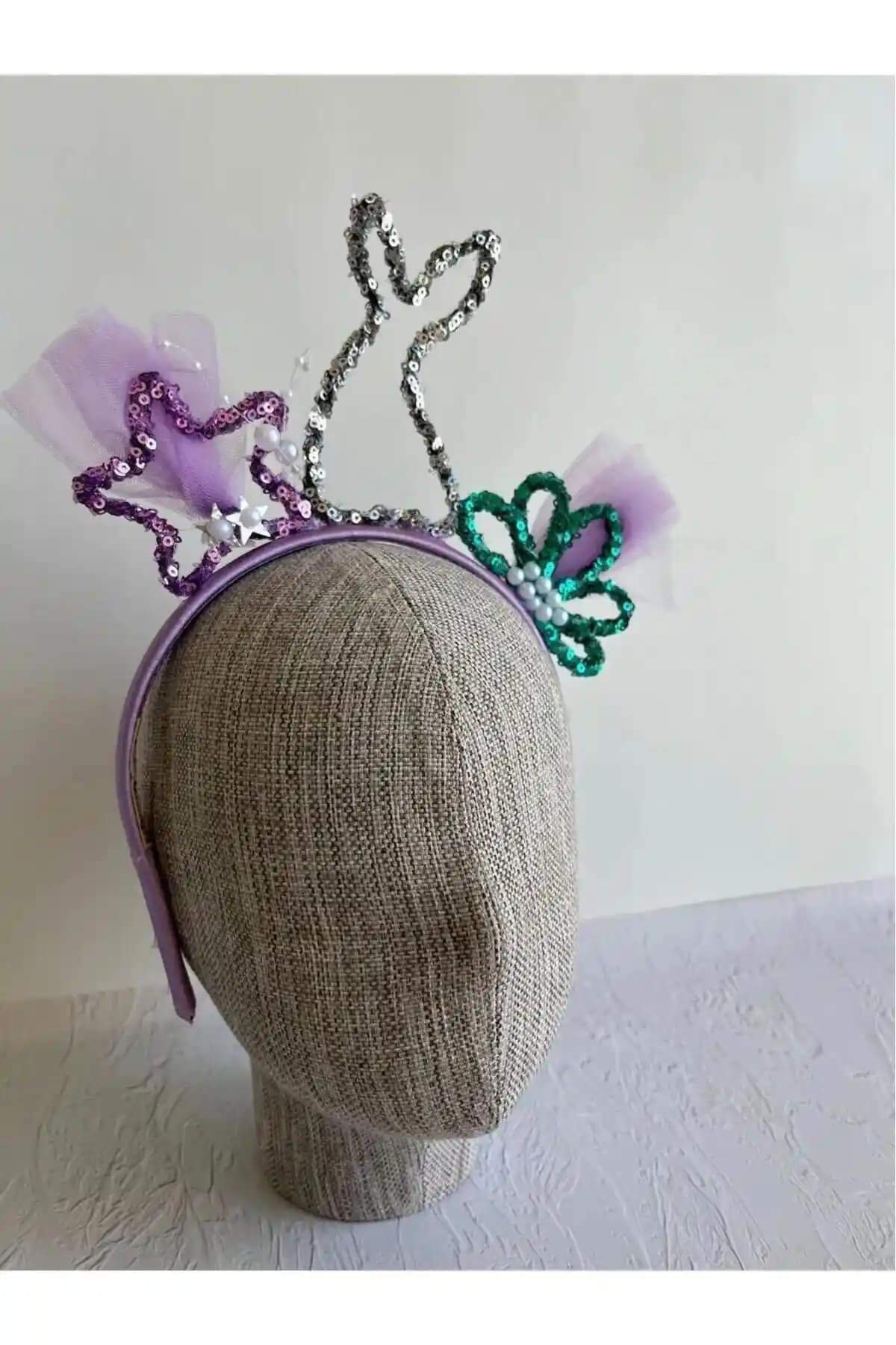 Magu Kız Çocuk Deniz Kızı Parti Taç Toka Renkli ve Eğlenceli Aksesuarlar