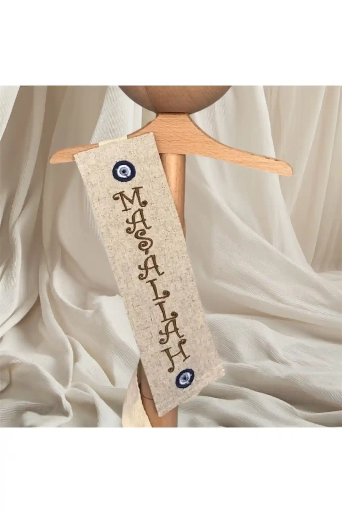 MİESSA Sünnet Maşallah Flaması: Kişiselleştirilebilir Çocuk Kutlaması Dekorasyonu