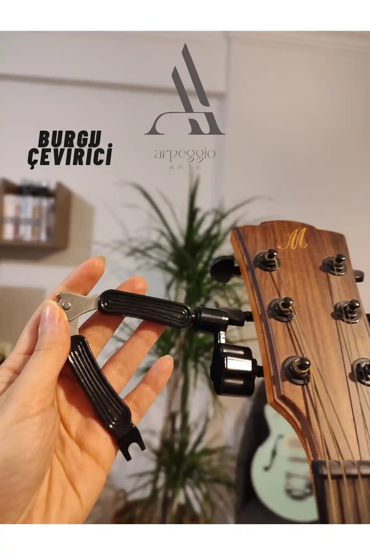Miletus Gitar Burgu Çevirici: Çok Fonksiyonlu Profesyonel Gitar Aksesuarı ve Bakım Aracı