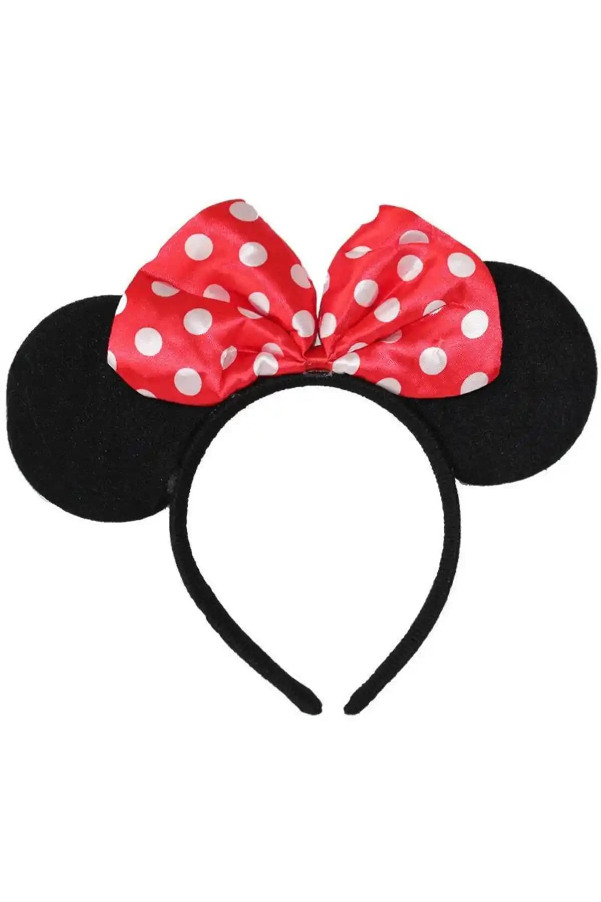 Minnie Mouse Temalı Çocuklar İçin Dayanıklı ve Şık Fare Tacı Aksesuarı