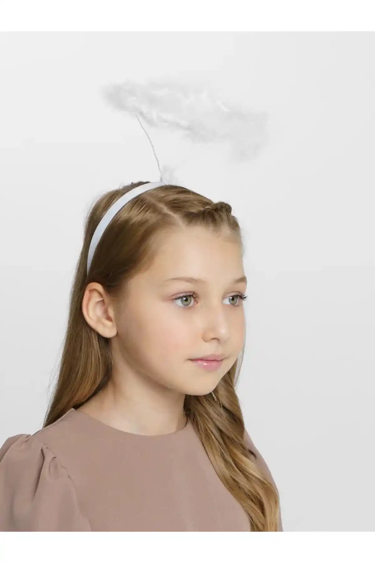 Samur Parti Aksesuar ve Kostüm Beyaz Otrişli Tüylü Melek Haresi ve Tacı Ürün İncelemesi