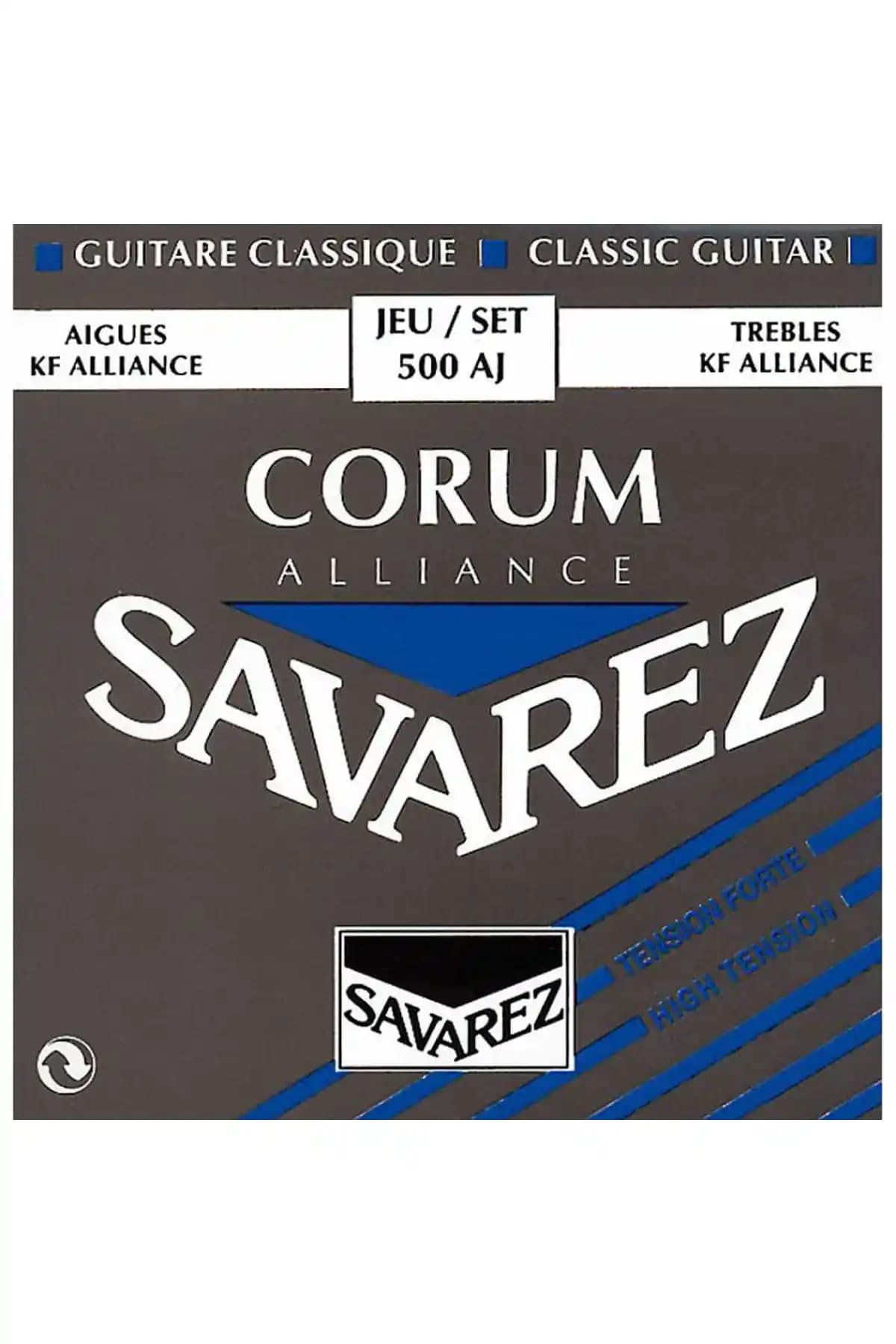 Savarez 500AJ Alliance Corum Blue Klasik Gitar Teli: Yüksek Performans ve Dayanıklılık