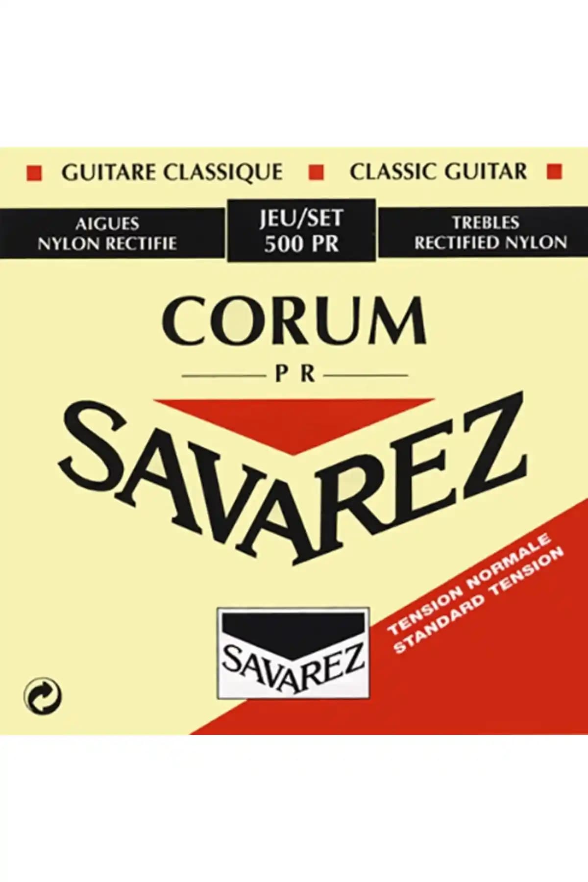Savarez Corum Rouge Normal Gitar Teli: Yüksek Kalite ve Güvenilir Performans