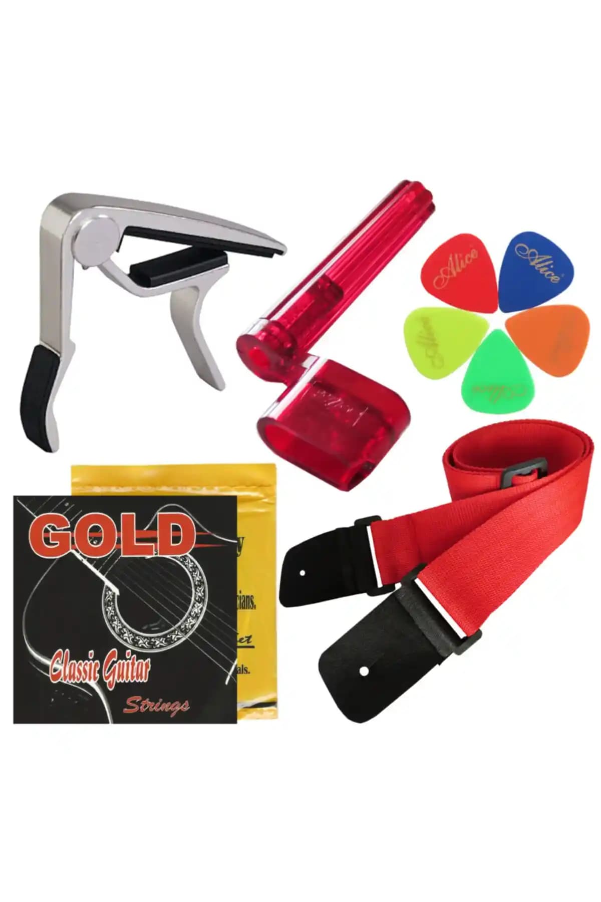 SEPETİM YOLDA Gitar Aksesuarları Seti: Çok Yönlü ve Uygun Fiyatlı Müzik Aksesuarları