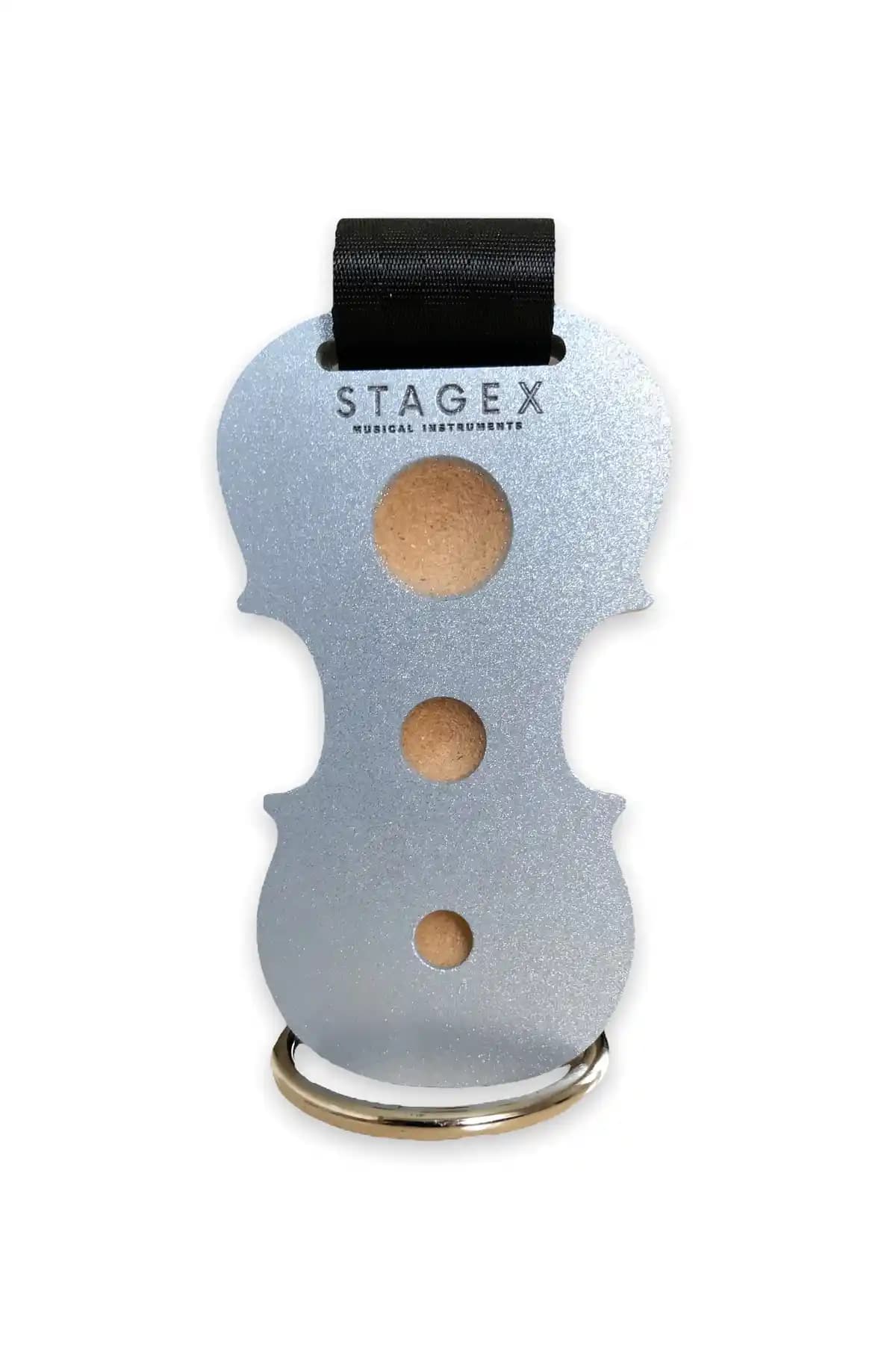 StageX Çello Pik Stopper Metalik Seri Profesyonel Enstrüman Güvenliği ve Stabilite Sağlar