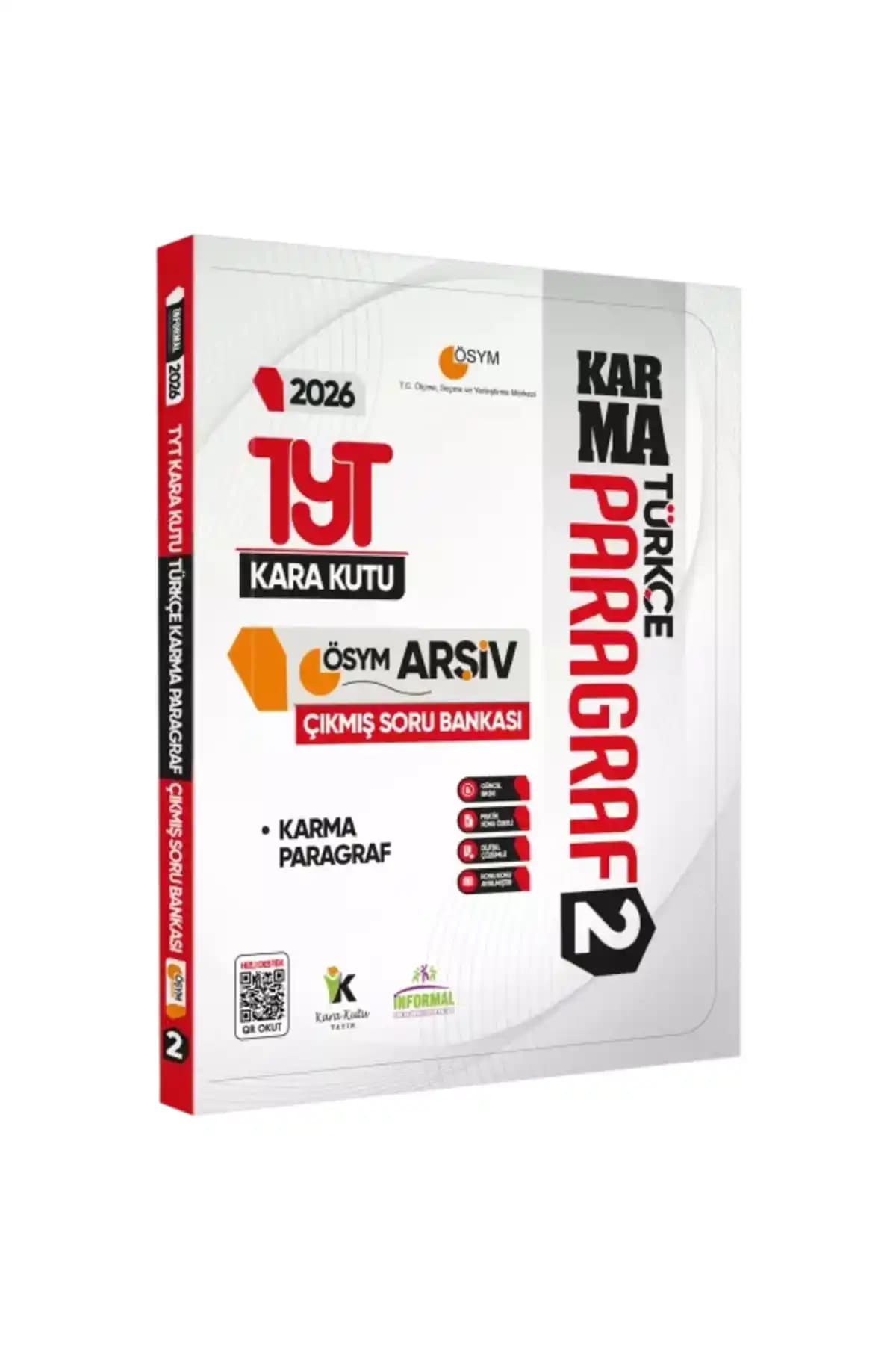 2026 YKS-TYT Türkçenin Kara Kutusu Paragraf 2 Karma Çıkmış Soru Bankası Dijital Çözümlü
