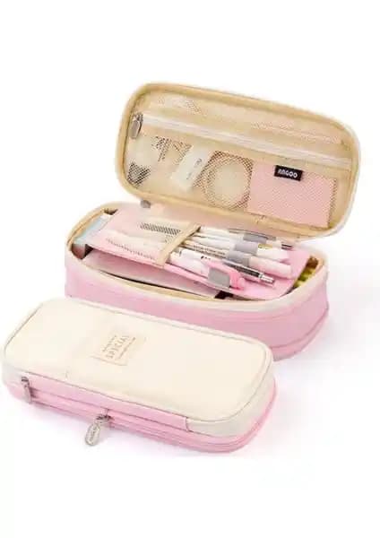 Angoo Dmxtop Büyük Kapasiteli Kalem Kutusu: Fonksiyonel ve Dayanıklı Tasarım