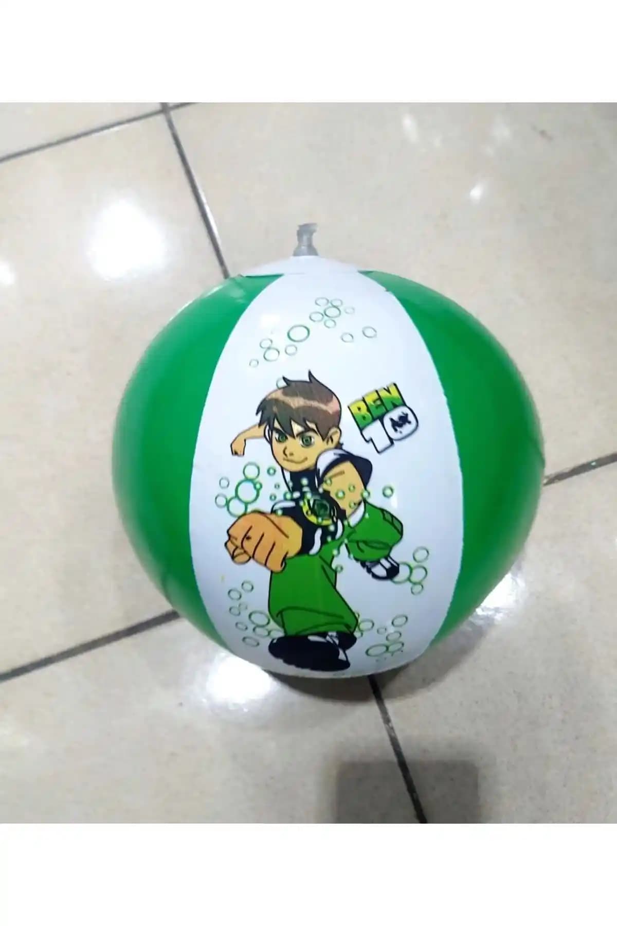 ASL Ben10 Deniz Topu Standart Boy: Çocuklar İçin Renkli ve Eğlenceli Oyun Topu