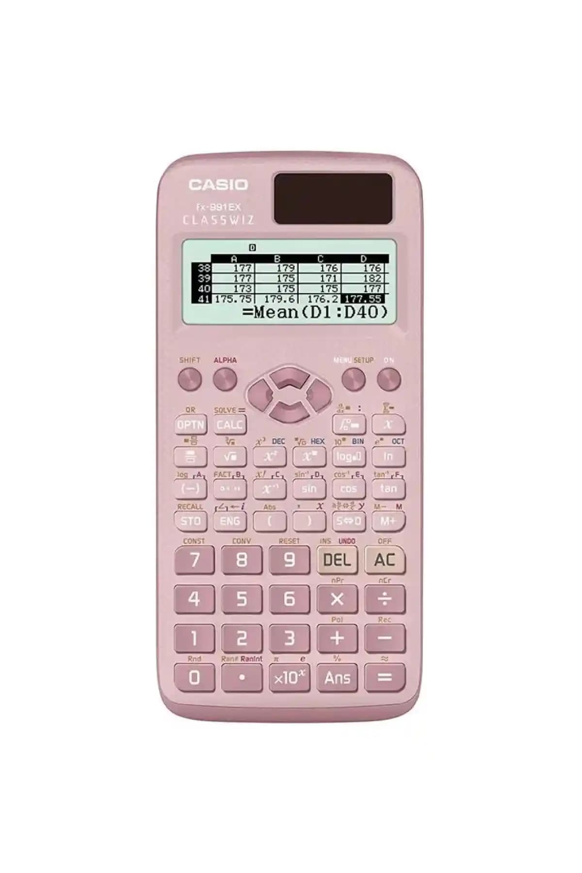 Casio Fx-991ex-pk Pembe Bilimsel Hesap Makinesi Geniş Fonksiyonlu ve Dayanıklı