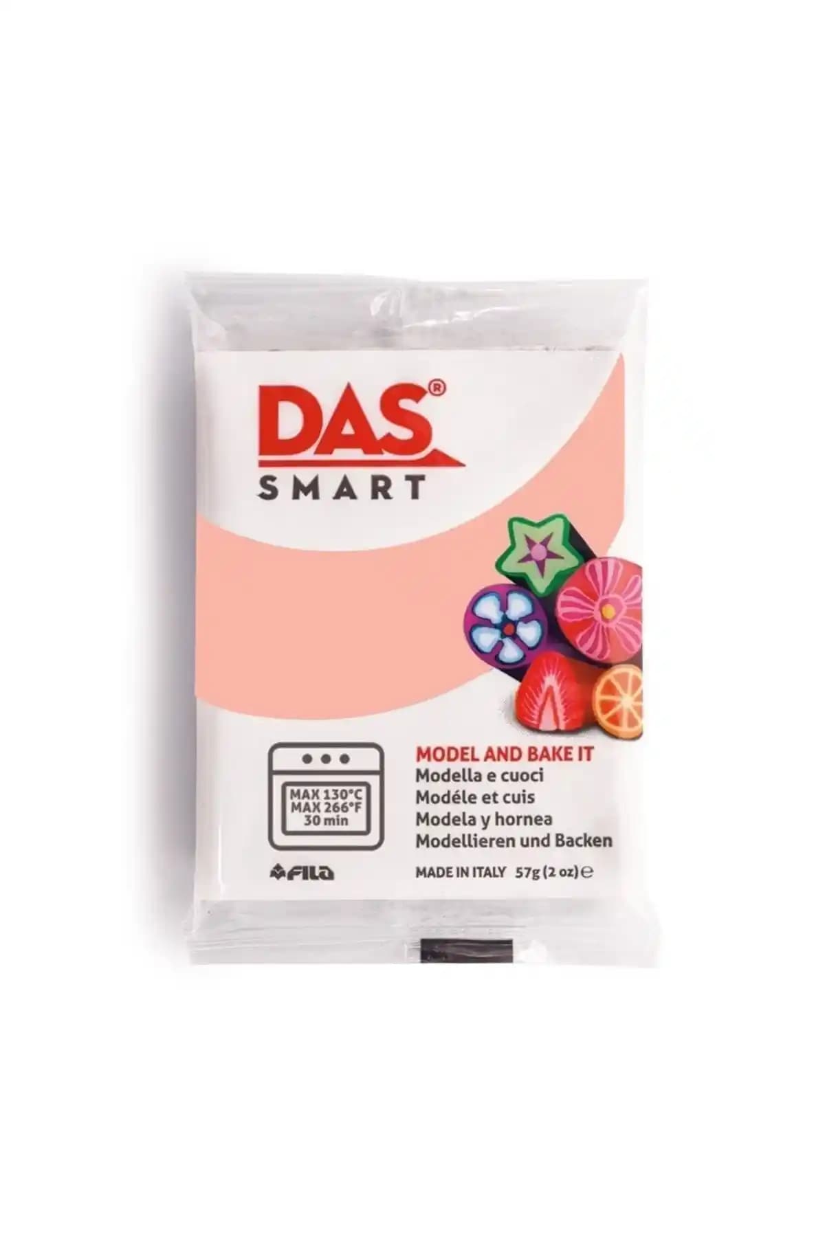 DAS ART Smart Polimer Kil 57 gr Açık Pembe: Dayanıklı ve Çok Yönlü Modelleme Malzemesi