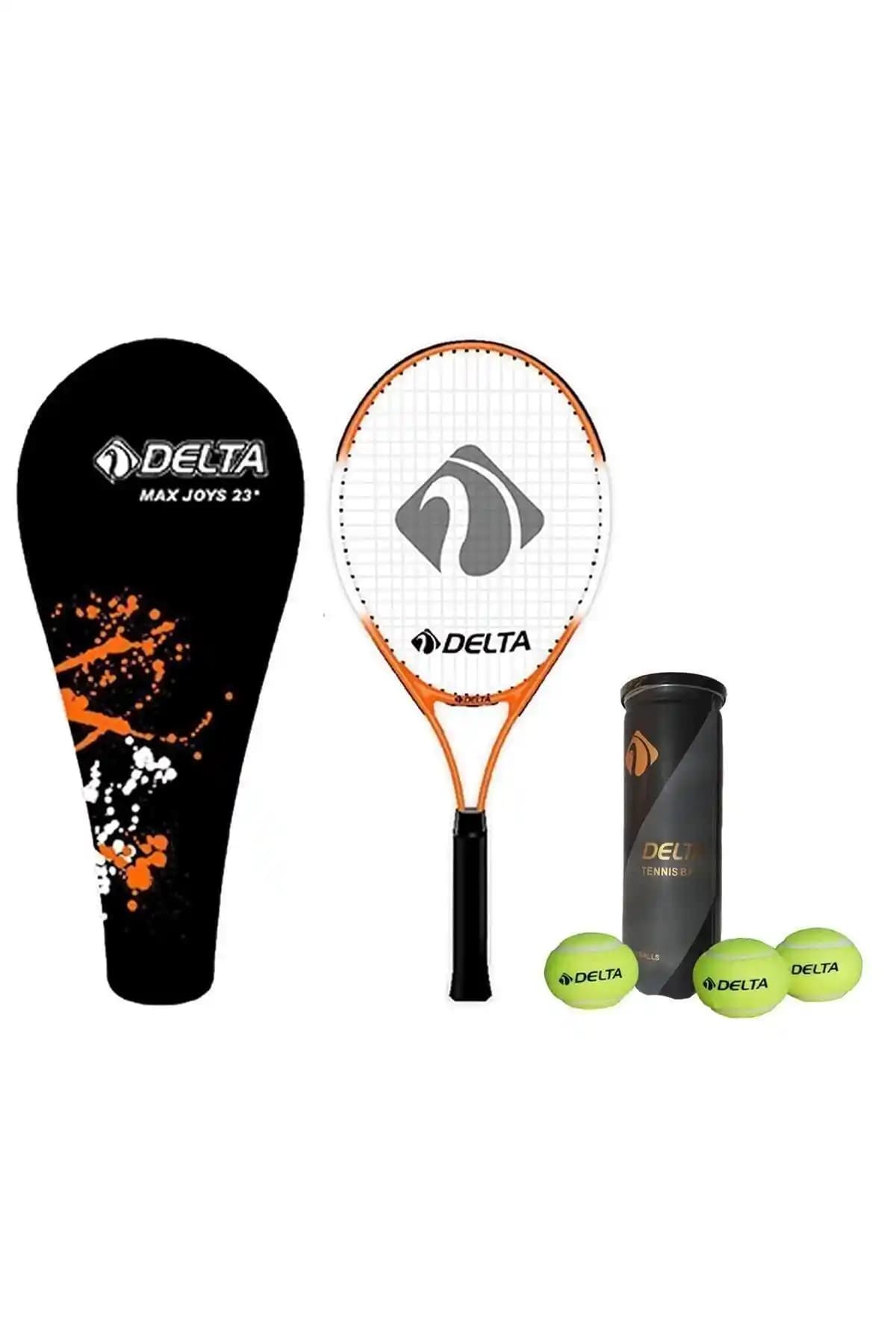 Delta Max Joys 23 İnç Çocuk Tenis Raketi Seti: Hafif ve Dayanıklı Başlangıç Ekipmanı