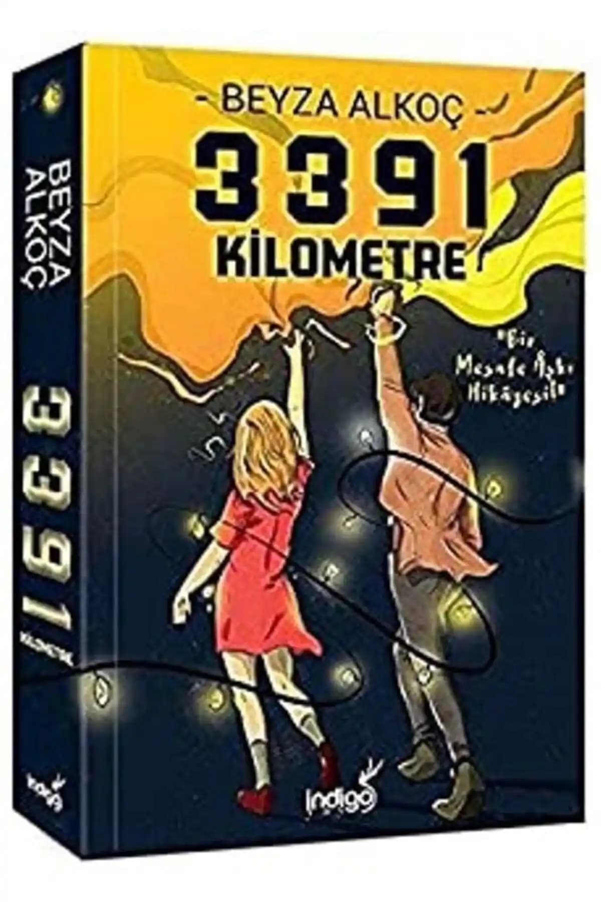 İndigo Kitap 3391 Km: Derinlikli Aşk ve Romantizmi İşleyen Anonim Roman
