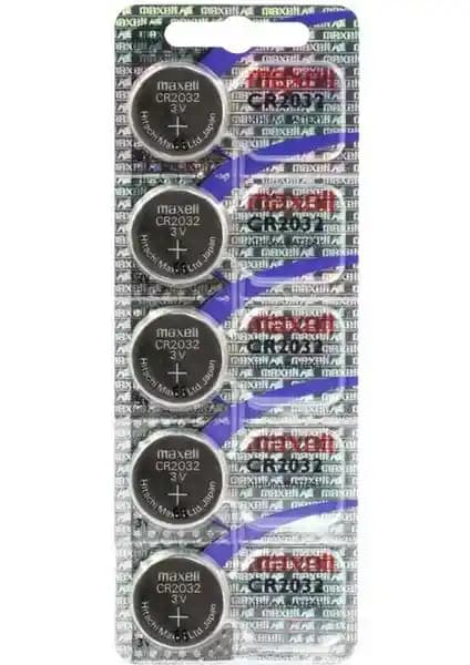 Maxell CR2032 ve Supex CR2032 3V Lityum Pillerin Dayanıklılık ve Performans Karşılaştırması