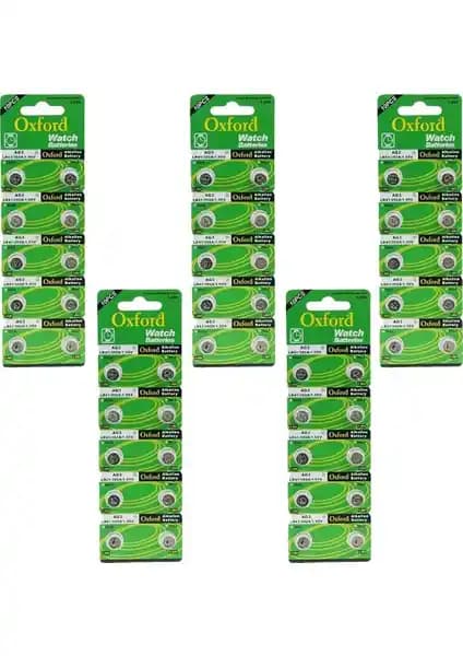 Oxford AG3 LR41 384 L736 1.5V Alkalin Düğme Pil: Küçük Elektronikler İçin Güvenilir Enerji