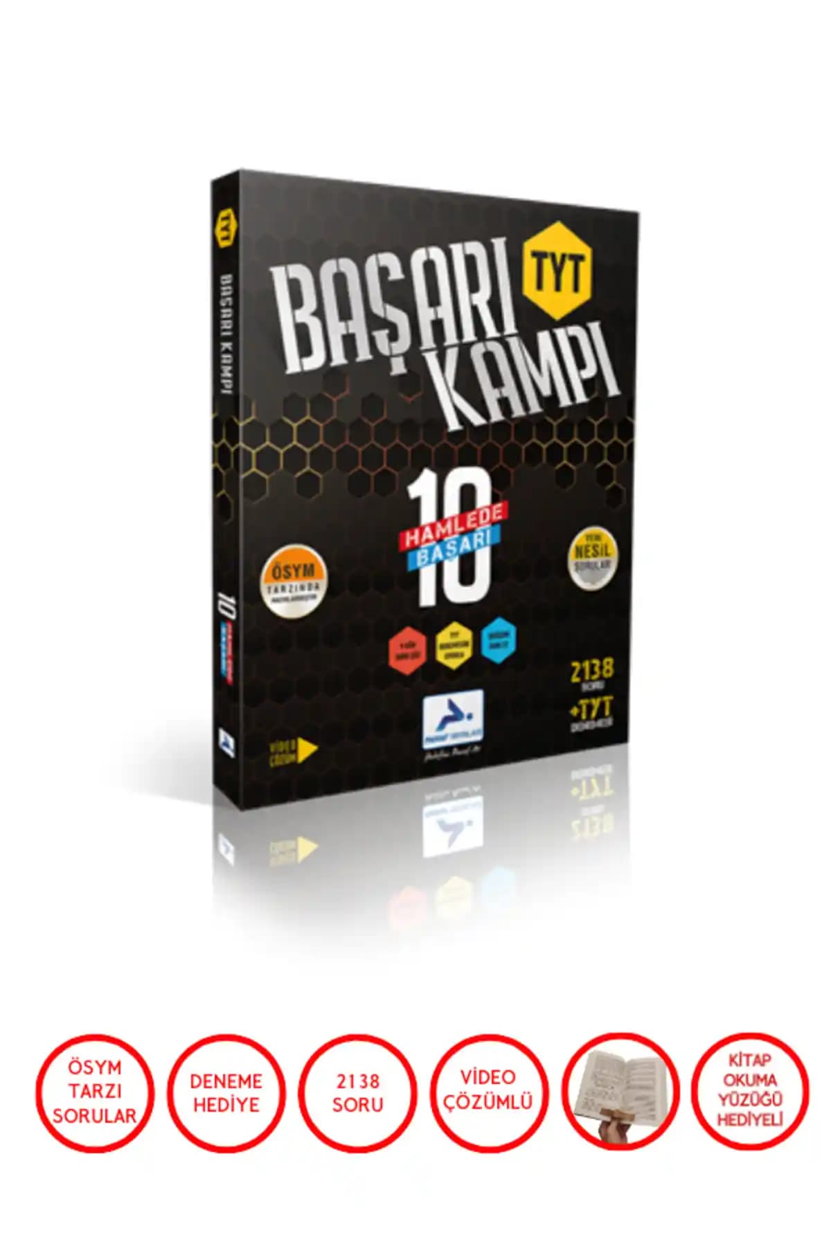 Paraf Yayınları PARAF TYT Başarı Kampı 10 Hamlede Başarı Matematik Soru Bankası 2024