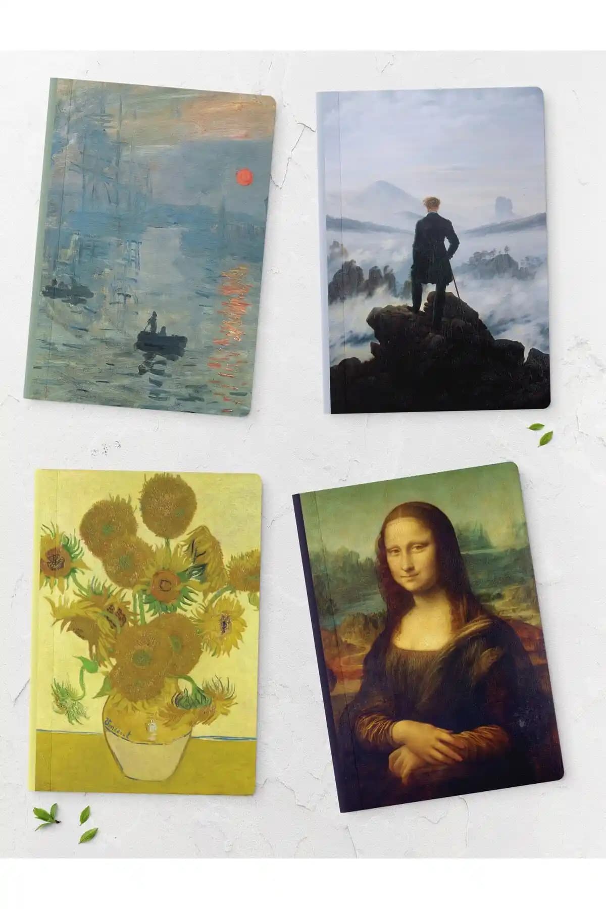 Postifull Sanat Temalı Çizgisiz Defter Seti İncelemesi ve Teknik Özellikleri