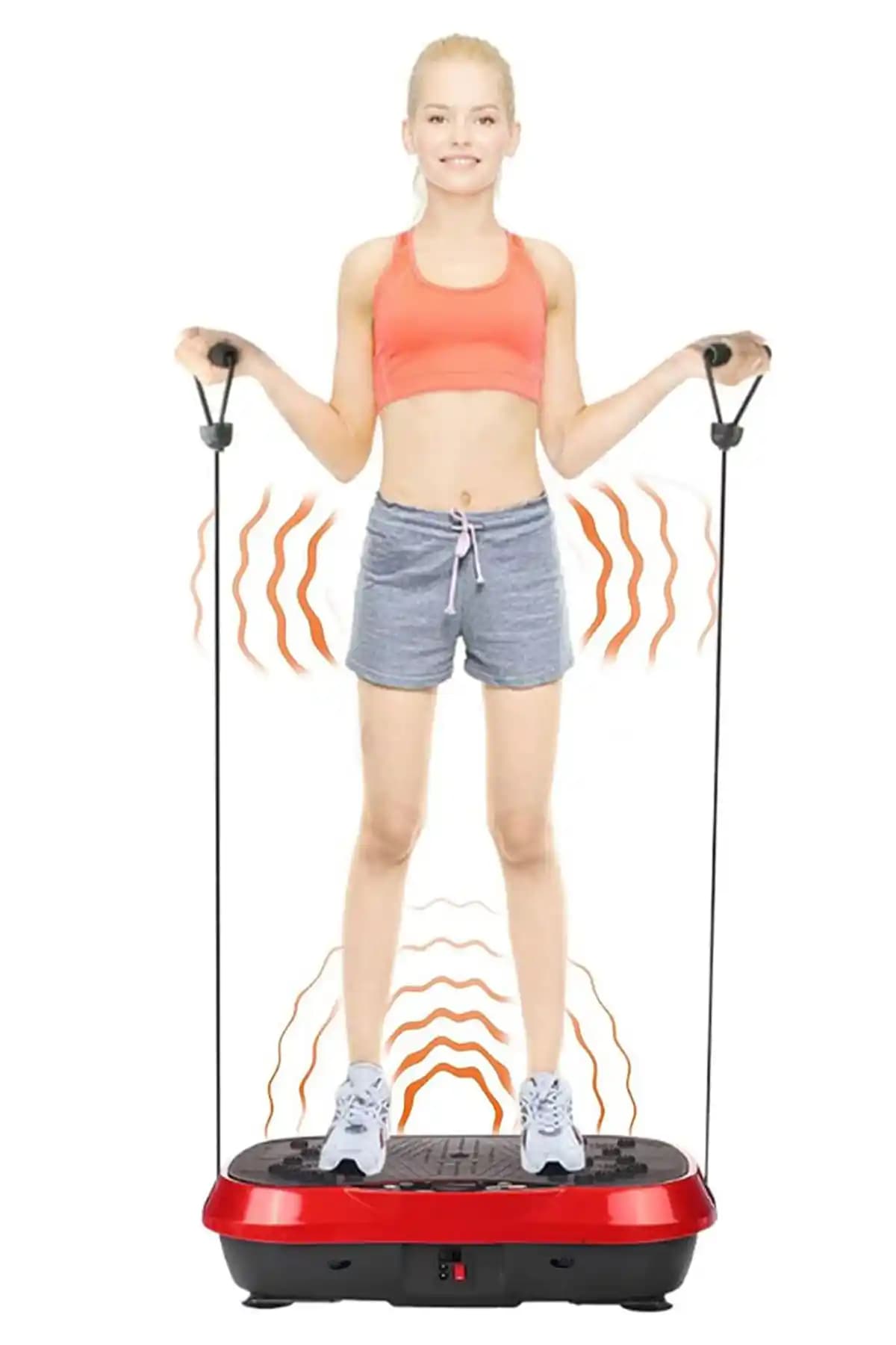 ROBO Vibrofitto Titreşimli Spor Aleti ile Evde Etkili Yağ Yakma ve Kas Güçlendirme