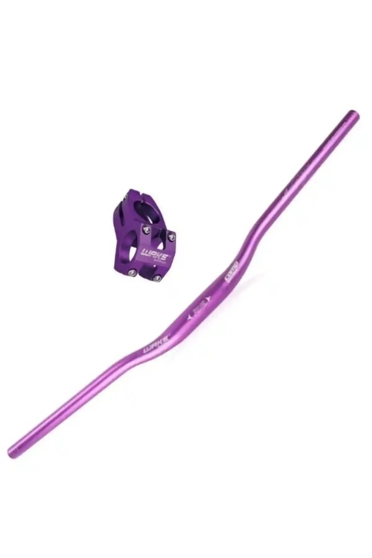 SARİSSA Wake 78cm Mor Gidon ve Gidon Boğazı Takımı ile Konforlu Sürüş