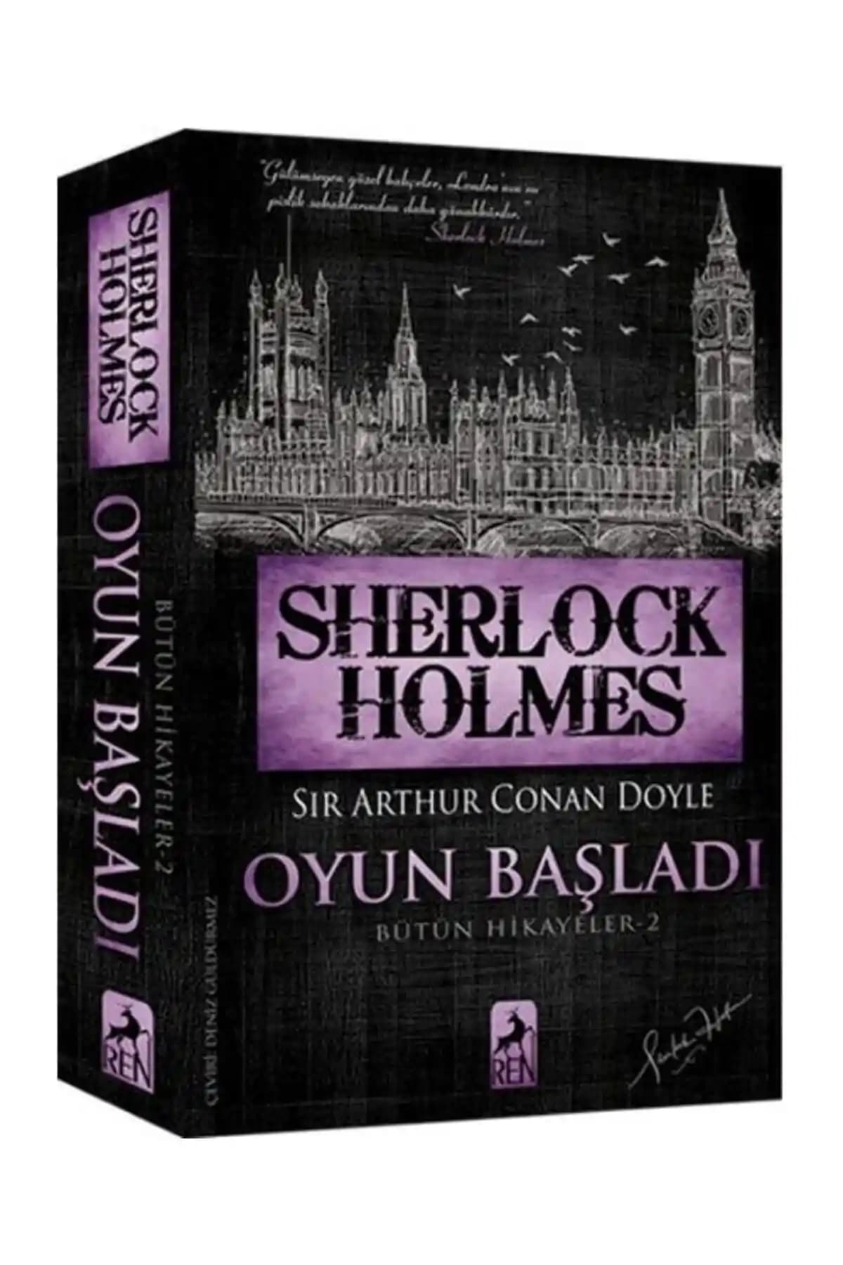 Sherlock Holmes - Oyun Başladı: Bütün Hikayeler 2, 2023 Güncel Basım Ren Kitap