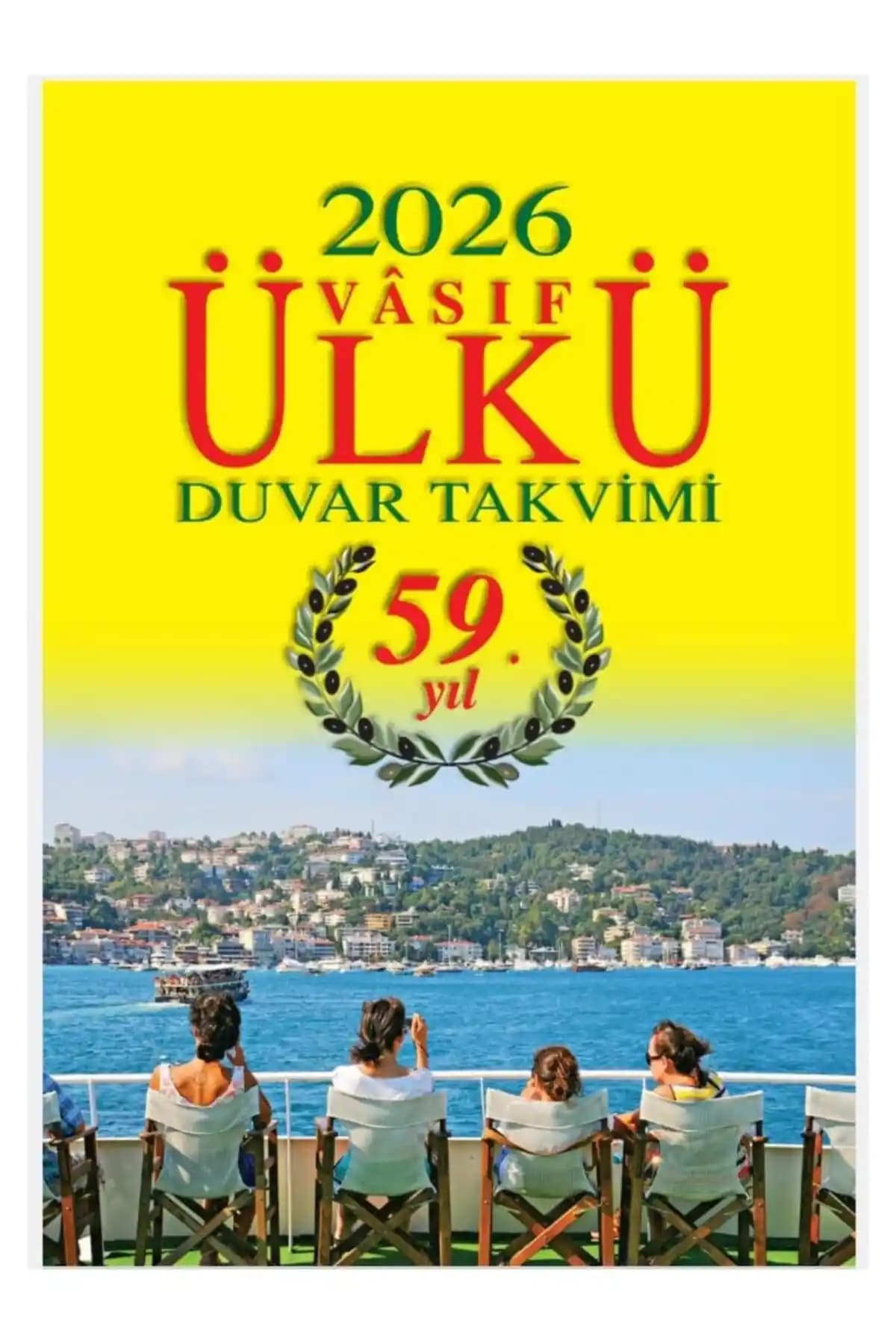 Ülkü Takvimcilik 2025 Duvar Takvimi: Estetik ve Zengin İçerikli Günlük Takvim