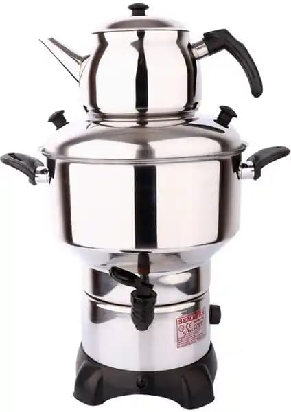 ALDENTE Süper Sade 6 Litre Semaver Çay ve Su Isıtıcı Yüksek Kapasiteli Güvenilir Ürün