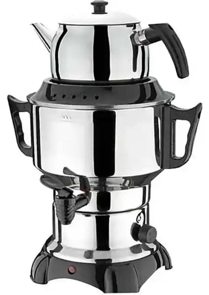 Armağan Elektrikli Çelik Semaver 3,5 Lt: Dayanıklı ve Pratik Kullanım İçin Uygun Çelik Semaver