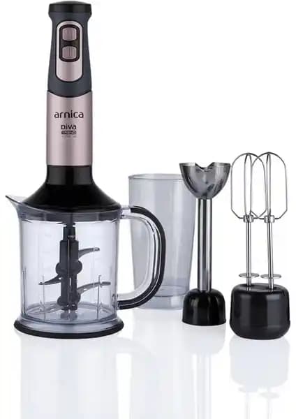 Arnica GH21593 Diva Trend Mikser Blender Seti: Güçlü Motor, Şık Tasarım ve Çok Fonksiyonlu Kullanım