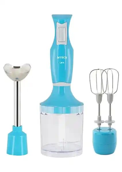 Arnica Lara GH21711 El Blender Seti Turkuaz Renkli Güçlü ve Çok Yönlü Mutfak Aleti