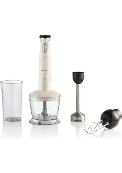 Arzum AR1140 Blanco Mini Blender Seti Güçlü Performans ve Estetikle Mutfakta Yenilik