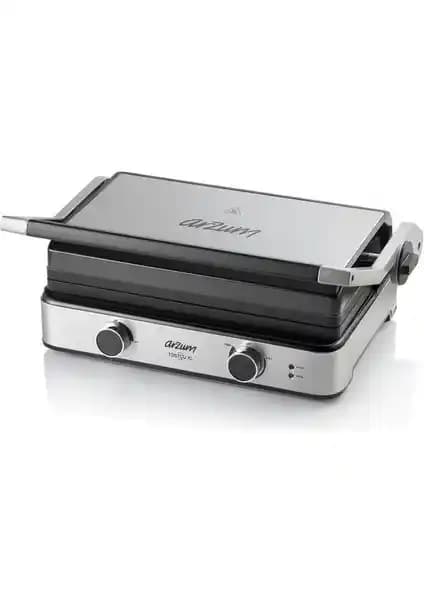 Arzum AR2056 Tostçu XL Izgara ve Tost Makinesi: Geniş Pişirme Alanı ve Çok Yönlü Kullanım