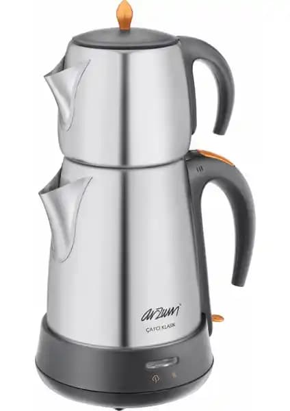 Arzum AR3004 Çaycı Klasik: Yüksek Kapasiteli Modern Çay Makinesi ve Fonksiyonel Özellikler