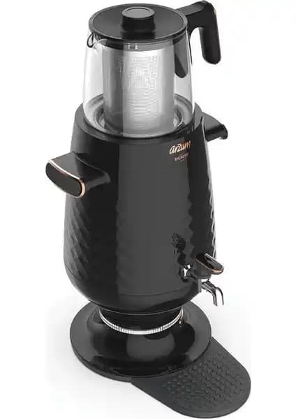 Arzum Ehlikeyf 3,5 Litre Siyah Paslanmaz Çelik Semaver Özellikleri ve Kullanım Avantajları