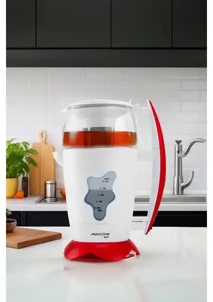 Awox Dual Cam Demlikli Elektrikli Çaycı: Geniş Kapasite ve Modern Tasarım Özellikleri