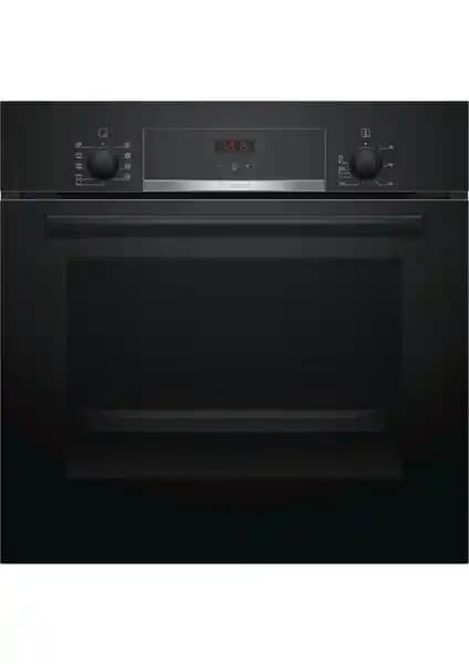 Bosch HBF534EB0T Siyah Ankastre Fırın 66 Litre Geniş İç Hacim ve Enerji Verimliliği