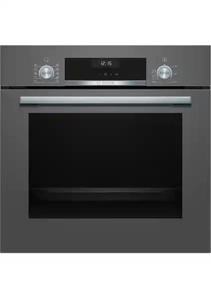 Bosch HBJ558YH0T Gri Ankastre Fırın: Şık Tasarım ve Yüksek Performans Bir Arada