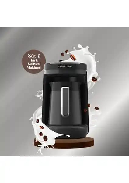English Home Tkm 6011 Cezve Sütlü Türk Kahvesi Makinesi Modern ve Kullanışlı Tasarım