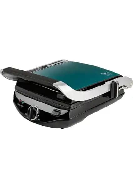 Fakir Valery Turkuaz Çelik Izgara ve Tost Makinesi: Modern, Çok Fonksiyonlu ve Şık Tasarım