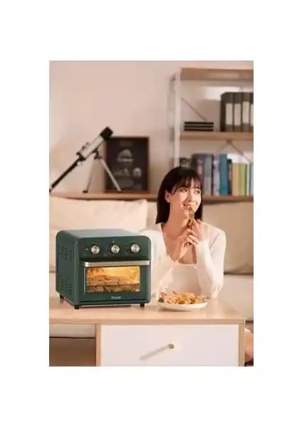 Fressi 13 Litre Yeşil Airfryer Fırın: Estetik ve Fonksiyonellik Bir Arada