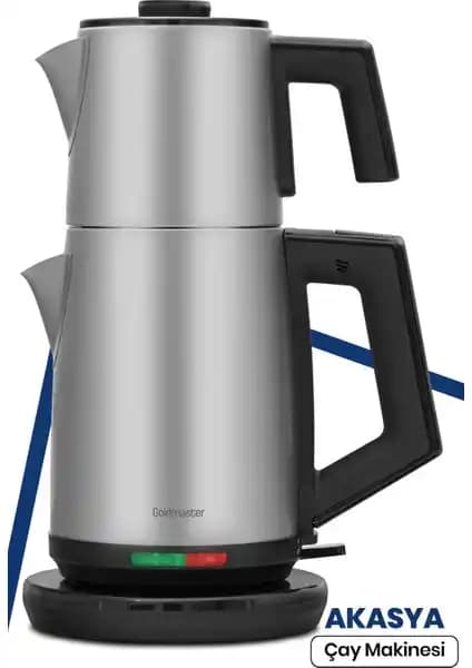 Goldmaster Akasya İnox XL: Modern Tasarım ve Yüksek Performanslı Çay Makinesi ve Su Isıtıcısı