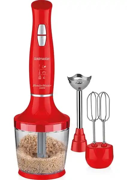Goldmaster BlendMaster IN-6129 Blender Seti: Güçlü Motor ve Modern Tasarım Özellikleri