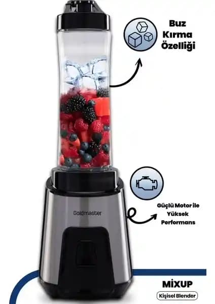 Goldmaster GM-7259 Paslanmaz Çelik Bıçaklı Kişisel Smoothie Blender Özellikleri ve Kullanım