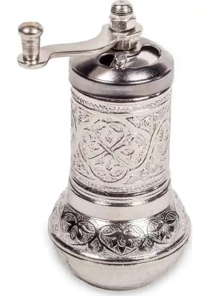 Handygoo Tombul Metalik Döküm Karabiber Değirmeni: Şık ve Dayanıklı Mutfak Aksesuarı