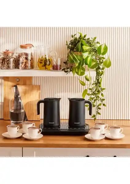 Homend Pottoman Plus 1888H: Çok Fonksiyonlu Modern Türk Kahvesi ve Sıcak İçecek Hazırlama Cihazı