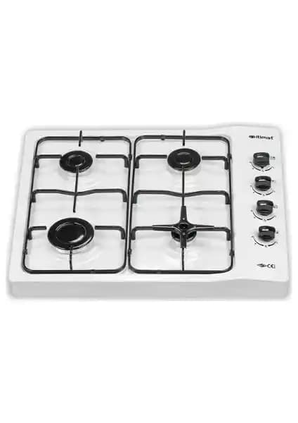İtimat 3010 Set Üstü 4 Gözlü Gazlı Ocak: Şık ve Güvenilir Mutfak Aksesuarı