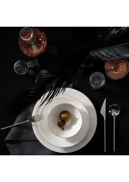 Jumbo Silva 61 Parça 12 Kişilik Yemek Takımı Modern ve Şık Tasarım Özellikleri