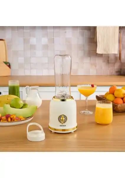 Karaca Retro Personal Smoothie Blender: Şık Tasarımı ve Güçlü Performansıyla Pratik Kullanım