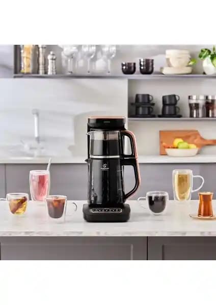 Karaca Robotea Pro Quartz 4'ü 1 Arada Akıllı Çay Makinesi ve Çok Fonksiyonlu Su Isıtıcı